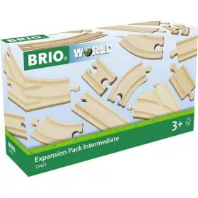 Train track Brio Intermediate Evolution Set Wood 16 Pieces by Brio, Trains and vehicles on rails - Ref: S7156174, Price: 44,8...