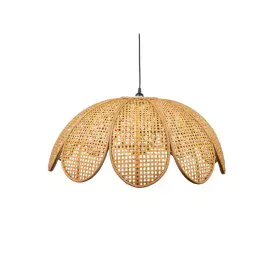 Ceiling Light Romimex Natural E27 220-240 V Flower Rattan by Romimex, Pendant Lights - Ref: D1616505, Price: 75,67 €, Discoun...