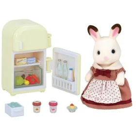 Figura de Acción Sylvanian Families Mom Rabbit Chocolate / Refrigerator de Sylvanian Families, Muñecos y figuras de acción - ...