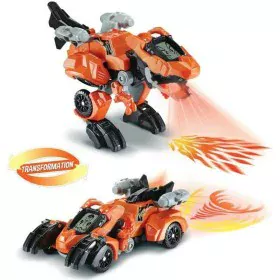 Petite voiture-jouet Vtech Dinos Fire - Furex, The Super T-Rex Orange de Vtech, Voitures et voitures de course - Réf : S71567...