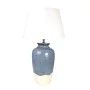 Desk lamp Romimex Blue Beige Ceramic 35 x 62 x 35 cm by Romimex, Bedside and Table Lamps - Ref: D1616518, Price: 71,58 €, Dis...