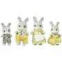 Conjunto de Bonecos Sylvanian Families Family Gray Rabbit de Sylvanian Families, Playsets de figuras de brincar - Ref: S71568...