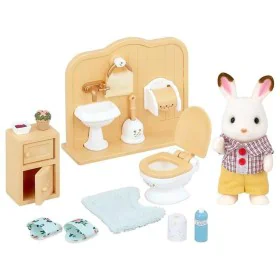 Actionfiguren Sylvanian Families Chocolate Rabbit and Toilet Set von Sylvanian Families, Puppen und Actionfiguren - Ref: S715...