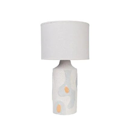 Desk lamp Romimex Beige Celeste Ceramic 20 x 43 x 20 cm by Romimex, Bedside and Table Lamps - Ref: D1616521, Price: 30,54 €, ...