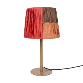 Lampe de bureau Romimex Marron Beige Orange Métal 20 x 37 x 20 cm de Romimex, Lampes de chevet - Réf : D1616529, Prix : 35,26...