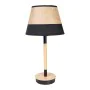 Desk lamp Romimex Black Beige Wood wicker 23 x 44 x 23 cm by Romimex, Bedside and Table Lamps - Ref: D1616532, Price: 40,06 €...