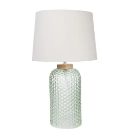 Desk lamp Romimex Green Beige Glass 28 x 49 x 28 cm by Romimex, Bedside and Table Lamps - Ref: D1616537, Price: 62,84 €, Disc...