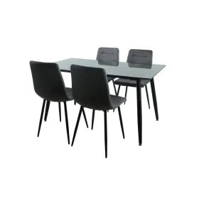 Table set with chairs Romimex 5 Pieces by Romimex, Dining Room Sets - Ref: D1616552, Price: 327,93 €, Discount: %