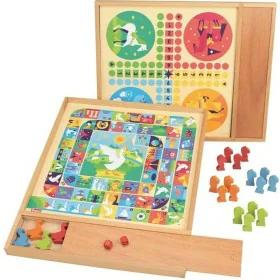 Jogo de Mesa Jeujura Game of goose and small horses de Jeujura, Jogos com fichas - Ref: S7157612, Preço: 42,01 €, Desconto: %