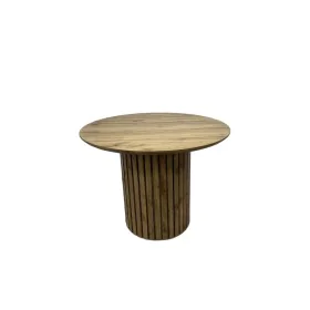 Table Romimex Marron Bois MDF 100 x 76 x 100 cm de Romimex, Tables - Réf : D1616555, Prix : 383,49 €, Remise : %