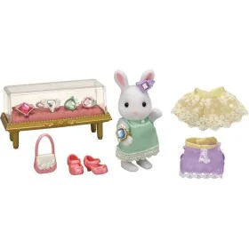 Playset Sylvanian Families The Snow Bunny Fashion Suitcase and Big Sister de Sylvanian Families, Playsets de figuras de brinc...