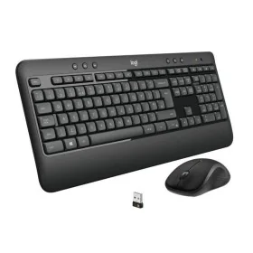 Keyboard and Wireless Mouse Logitech MK540 French Black Black/White AZERTY by Logitech, Keyboard & Mouse Sets - Ref: S7160145...