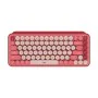 Keyboard Logitech POP French Multicolour Pink AZERTY AZERTY by Logitech, Keyboards - Ref: S7160195, Price: 134,19 €, Discount: %