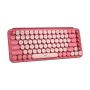 Clavier Logitech POP Français Multicouleur Rose AZERTY AZERTY de Logitech, Claviers - Réf : S7160195, Prix : 135,18 €, Remise...