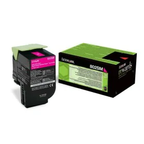 Toner Lexmark 802SM Noir Magenta de Lexmark, Toners et encre pour imprimante - Réf : S7160289, Prix : 158,63 €, Remise : %