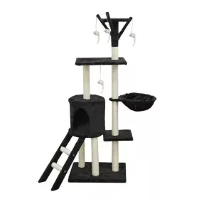 Scratching Post for Cats Jipsy 50 x 35 x 138 cm Black by BigBuy Pets, Cat trees - Ref: S7161402, Price: 61,93 €, Discount: %