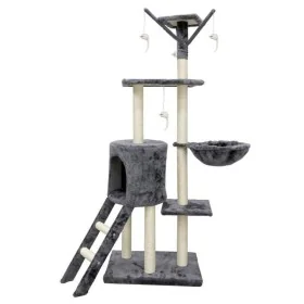 Scratching Post for Cats Jipsy 79 x 34 x 138 cm Grey Sisal Ø 7 cm by BigBuy Pets, Cat trees - Ref: S7161404, Price: 61,37 €, ...