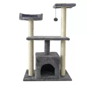 Kratzbaum für Katzen Romy Grau Ø 7 cm 60 x 40 x 25 cm von BigBuy Pets, Katzenbäume - Ref: S7161406, Preis: 66,14 €, Rabatt: %