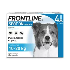 Antiparásitos Frontline Perro 10-20 Kg 1,34 ml 4 Unidades de Frontline, Antiparásitos - Ref: S7161763, Precio: 43,48 €, Descu...