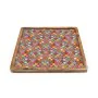 Snack tray Romimex Red Mango wood Squared 30 x 2 x 30 cm by Romimex, Plates and dishes - Ref: D1616630, Price: 25,85 €, Disco...