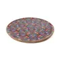 Snack tray Romimex Red Mango wood Circular 30 x 2 x 30 cm by Romimex, Plates and dishes - Ref: D1616635, Price: 25,85 €, Disc...