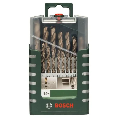 Set di trapani BOSCH 2609255133 Elicoidale Acciaio Alta velocità 19 Pezzi di BOSCH, Set punte per trapani - Rif: S7162198, Pr...