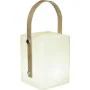 Desk lamp Lumisky Tiky 10 x 10 x 25 cm White Brown Bamboo Plastic by Lumisky, Outdoor Tabletop Lighting - Ref: S7162410, Pric...