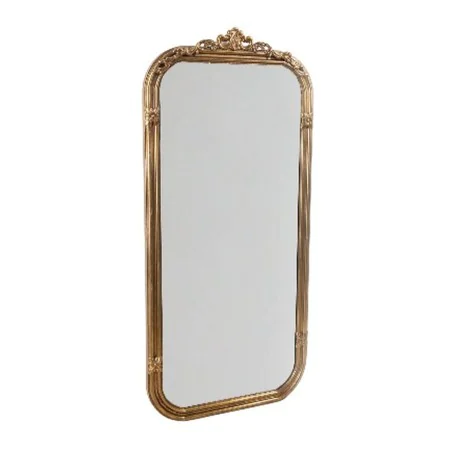 Wall mirror Romimex Golden Metal Window 61 x 140 x 4 cm by Romimex, Wall-Mounted Mirrors - Ref: D1616640, Price: 187,26 €, Di...