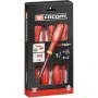 Set di Cacciaviti Facom Protwist Isolated 1000V AT5VE.PB Alba Plana Pozidriv 5 Pezzi di Facom, Cacciaviti - Rif: S7162576, Pr...