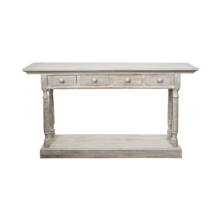 Console Romimex Blanc Bois de manguier Bois MDF 30 x 81 x 152 cm de Romimex, Tables - Réf : D1616654, Prix : 352,49 €, Remise...