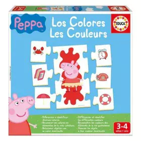 Jogo Educativo Peppa Pig (ES-FR) de Educa, Rocas e aros de peluche - Ref: S7163546, Preço: 26,45 €, Desconto: %