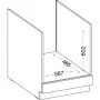 Oven housing Grey by BigBuy Home, Wardrobe Systems - Ref: S7163963, Price: 110,72 €, Discount: %