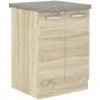 Meuble d'Appoint Sonoma Chêne 60 x 51,6 x 85 cm de BigBuy Home, Ensembles de cuisine - Réf : S7163965, Prix : 138,06 €, Remis...