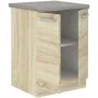 Meuble d'Appoint Sonoma Chêne 60 x 51,6 x 85 cm de BigBuy Home, Ensembles de cuisine - Réf : S7163965, Prix : 138,06 €, Remis...