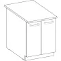 Meuble d'Appoint Sonoma Chêne 60 x 51,6 x 85 cm de BigBuy Home, Ensembles de cuisine - Réf : S7163965, Prix : 138,06 €, Remis...