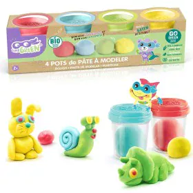 Modelling Clay Game Canal Toys Organic Modeling Clay 4 Units by Canal Toys, Clay & Dough - Ref: S7164216, Price: 27,27 €, Dis...