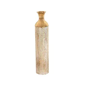 Floor vase Alexandra House Living Golden Metal 16 x 79 x 16 cm by Alexandra House Living, Vases - Ref: D1616717, Price: 60,10...