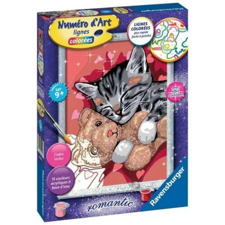 Paint by Numbers Set Ravensburger Kitten and teddy bear by Ravensburger, Painting By Numbers - Ref: S7164312, Price: 31,56 €,...