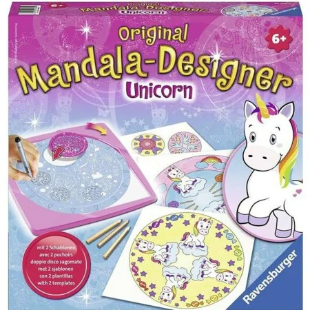 Dessins à peindre Ravensburger Design Unicorn Mandala de Ravensburger, Mandalas - Réf : S7164338, Prix : 31,35 €, Remise : %