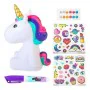 Unicórnio Luminoso DIY Unicorn Canal Toys OFG 106 Branco Alumínio Plástico de Canal Toys, Iluminação - Ref: S7164352, Preço: ...