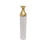 Floor vase Alexandra House Living White Golden Metal 15 x 86 x 15 cm by Alexandra House Living, Vases - Ref: D1616733, Price:...