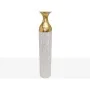 Floor vase Alexandra House Living White Golden Metal 15 x 86 x 15 cm by Alexandra House Living, Vases - Ref: D1616733, Price:...