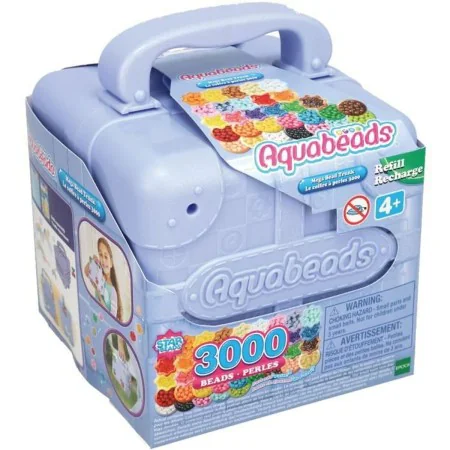 Perles Aquabeads The Pearl Box 3000 Pièces de Aquabeads, Perles - Réf : S7164395, Prix : 44,60 €, Remise : %