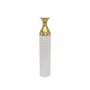 Jarrão Alexandra House Living Branco Dourado Metal 15 x 78 x 15 cm de Alexandra House Living, Jarrões - Ref: D1616734, Preço:...