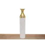 Vase de sol Alexandra House Living Blanc Doré Métal 15 x 78 x 15 cm de Alexandra House Living, Vases - Réf : D1616734, Prix :...