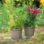 Pot Deroma 60 cm Taupe Injecté Ronde Ø 60 cm de Deroma, Pots de fleurs - Réf : S7164822, Prix : 38,50 €, Remise : %