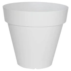 Plant pot Riviera White Plastic Squared Ø 50 cm by Riviera, Flower Pots - Ref: S7164850, Price: 36,28 €, Discount: %