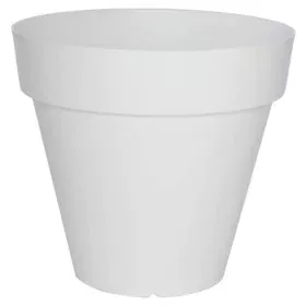 Pot Riviera Blanc Plastique Carré Ø 50 cm de Riviera, Pots de fleurs - Réf : S7164850, Prix : 35,70 €, Remise : %