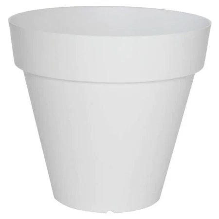 Pot Riviera Blanc Plastique Carré Ø 50 cm de Riviera, Pots de fleurs - Réf : S7164850, Prix : 35,70 €, Remise : %