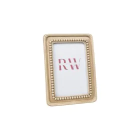 Photo frame Romimex Beige Resin 2 x 15 x 10 cm by Romimex, Table and wall frames - Ref: D1616750, Price: 13,24 €, Discount: %